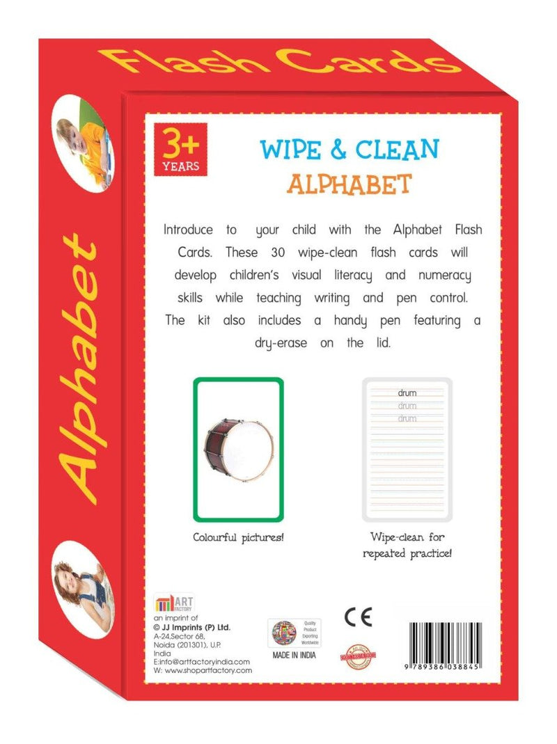 WIPE & CLEAN ALPHABETS By Art Factory