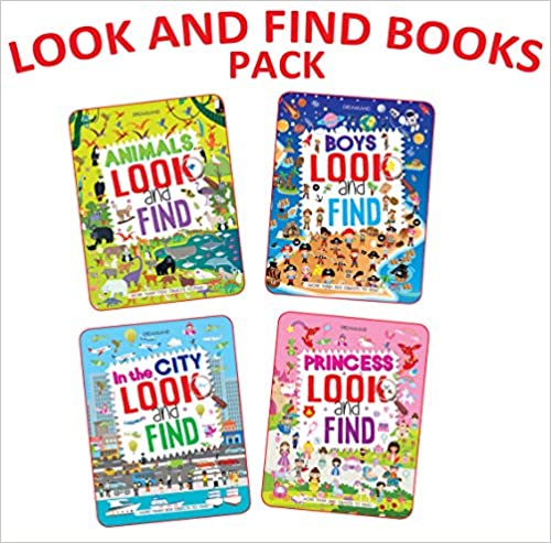 Dreamland Look and Find Series  (A set of 4 Books) - The Kids Circle