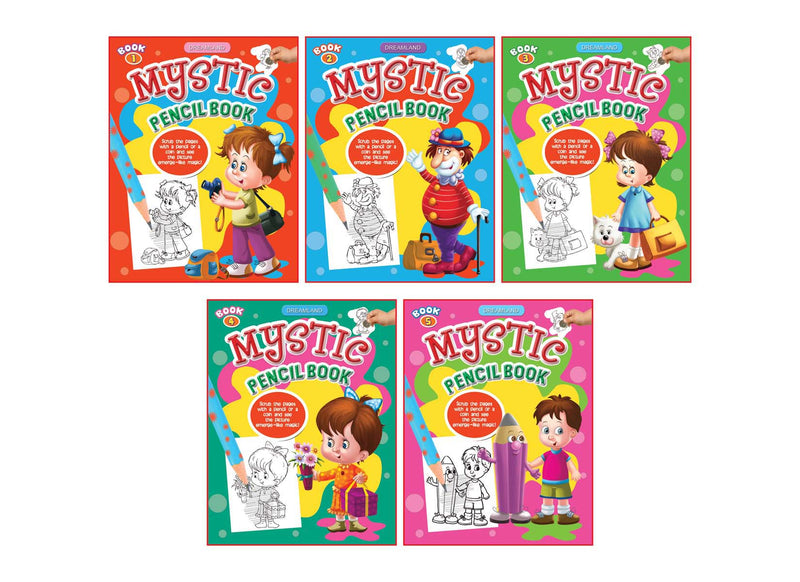 Dreamland Mystick Pencil - 5 titles (1 to 5 ) Pack - The Kids Circle