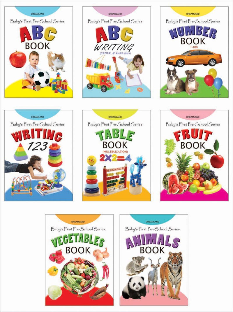 Dreamland Baby First pre-school (8 Titles) Pack - The Kids Circle