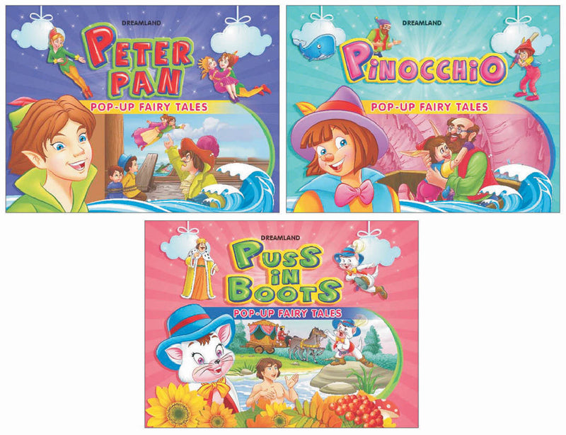 Dreamland Pop Up Fairy Tales Pack-3 (3 titles) - The Kids Circle