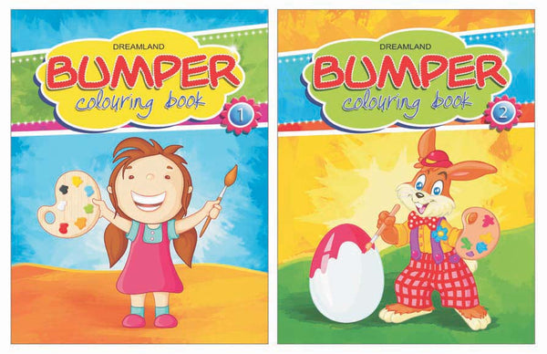 Dreamland Bumper Colouring Books Pack 1 (2 Titles) - The Kids Circle
