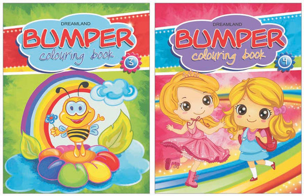 Dreamland Bumper Colouring Books Pack 2 (2 Titles) - The Kids Circle