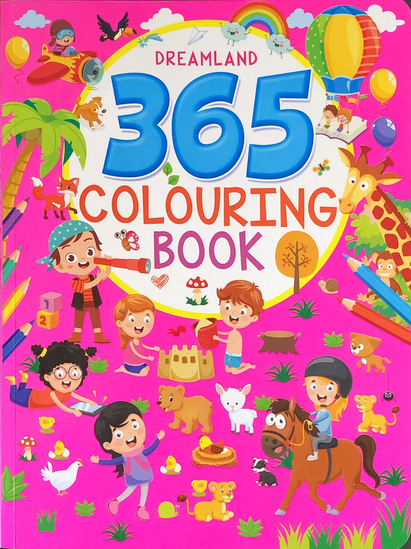 Dreamland 365 Colouring Book - The Kids Circle