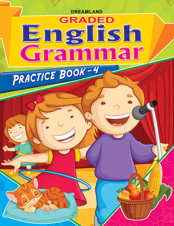 Dreamland Graded English Grammar Practice Book - 4 - The Kids Circle