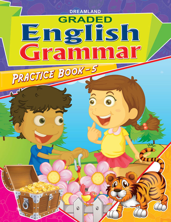 Dreamland Graded English Grammar Practice Book - 5 - The Kids Circle