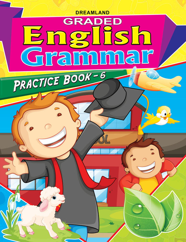 Dreamland Graded English Grammar Practice Book - 6 - The Kids Circle