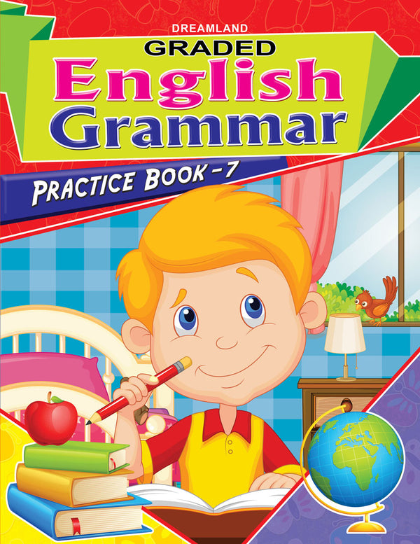 Dreamland Graded English Grammar Practice Book - 7 - The Kids Circle