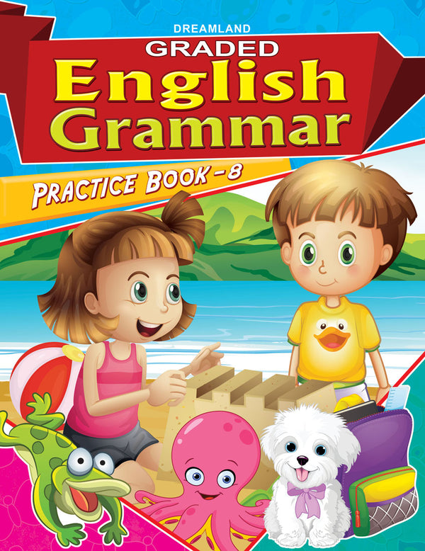 Dreamland Graded English Grammar Practice Book - 8 - The Kids Circle