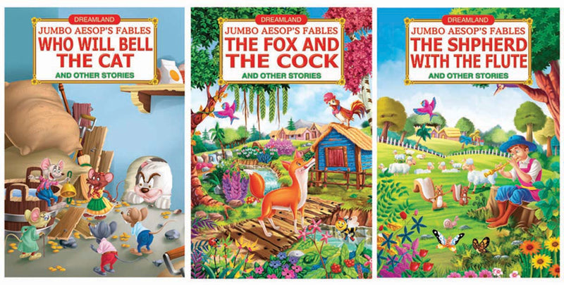 Dreamland My Jumbo Aesop's Fable pack 4 (3 Titles) - The Kids Circle