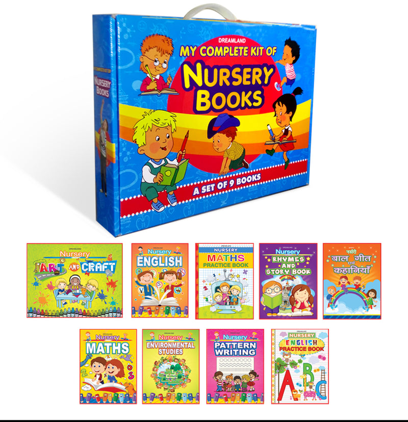Dreamland My Complete Kit of Nursery Books- A Set of 9 Books - The Kids Circle