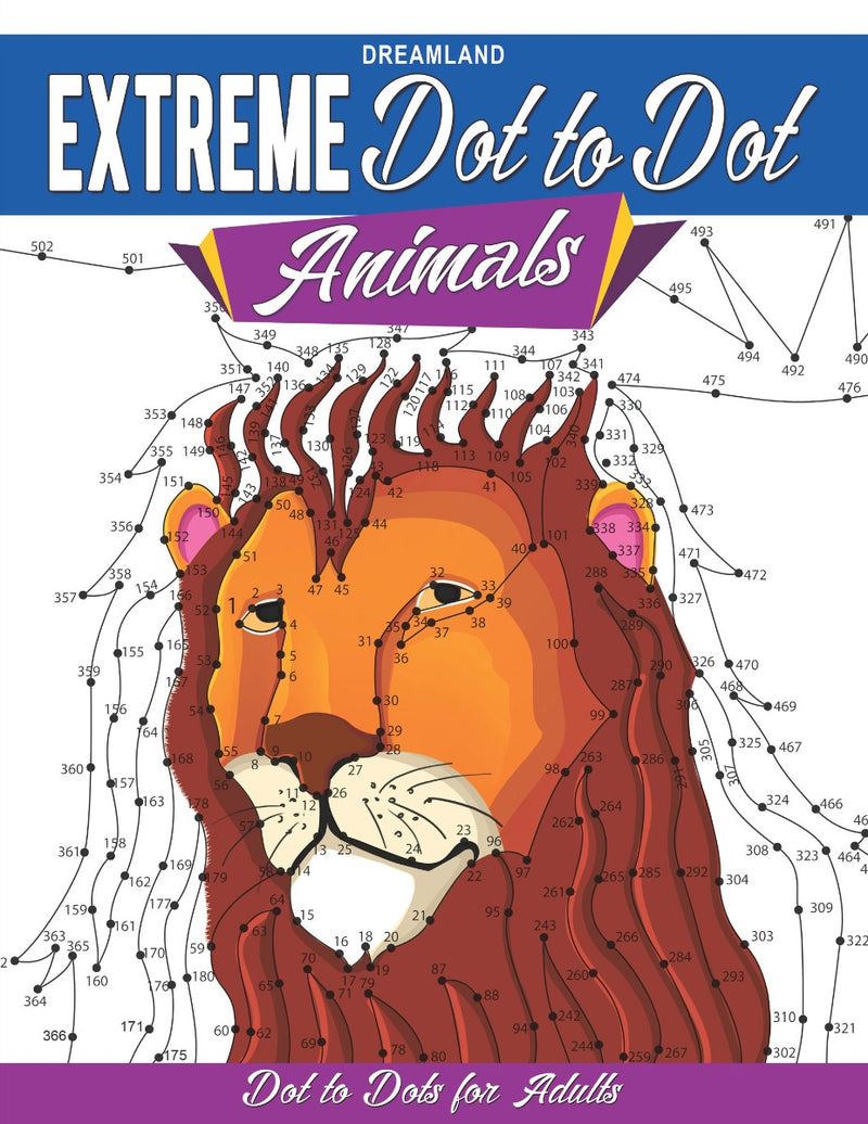 Dreamland Extreme Dot to Dot Animals - The Kids Circle
