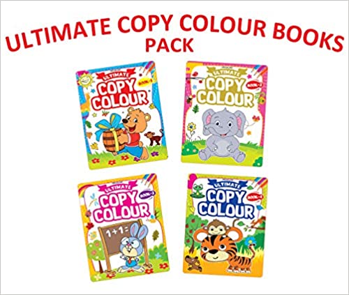 Dreamland Ultimate Copy Colour Books - (4 Titles) - The Kids Circle