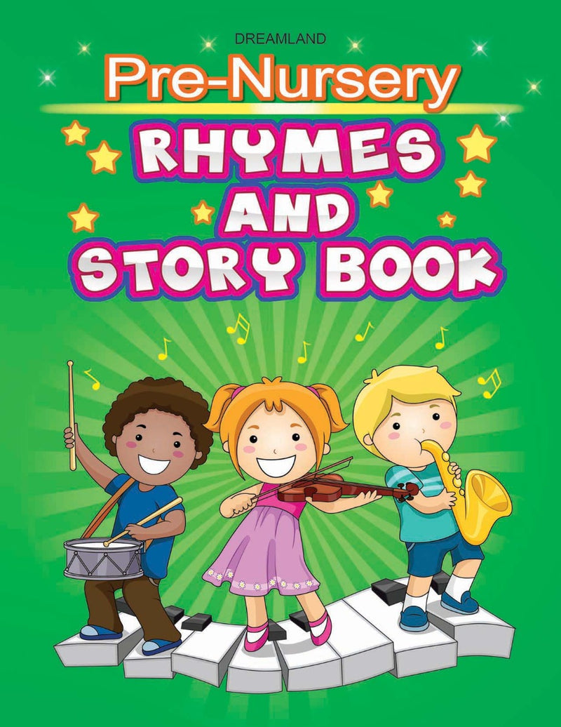 Dreamland Pre-Nursery Rhymes & Story Book - English - The Kids Circle