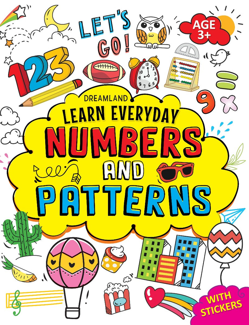 Dreamland LEARN EVERYDAY 3+ - NUMBERS & PATTERNS - The Kids Circle