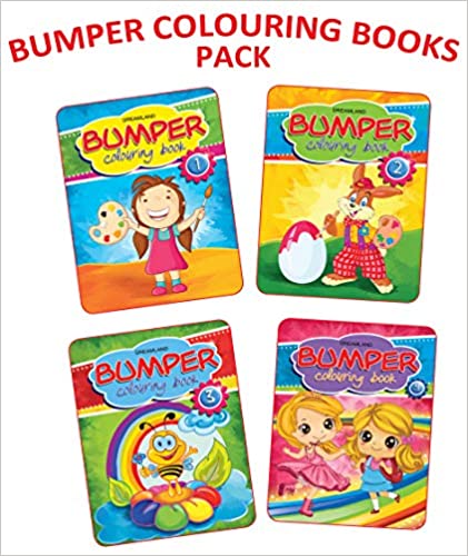 Dreamland Bumper Colouring Books - (4 Titles) - The Kids Circle