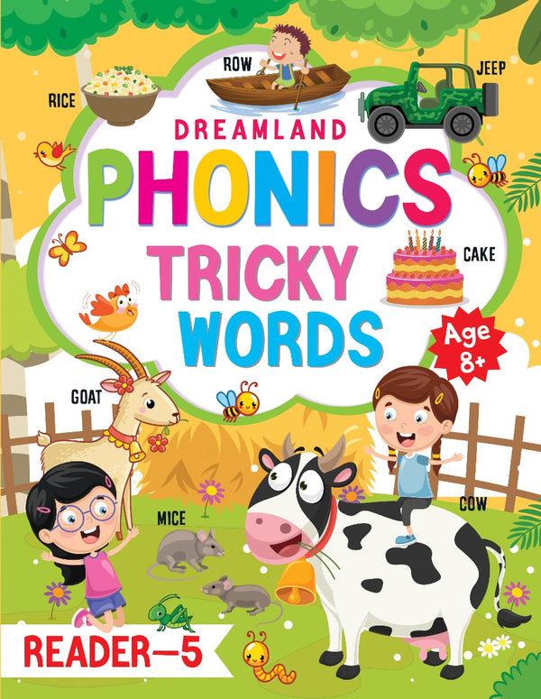 Dreamland Phonics Reader - 5 (Tricky Words) Age 8+ - The Kids Circle