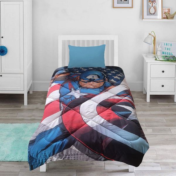 Cot and Candy Marvel Avengers Ironman & Captain America Comforter