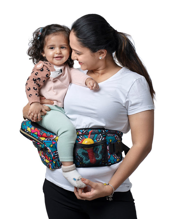 BUTT BABY CARRIER WITH HIP SEAT COMIC  (for 5 months to 3 years or Upto 20 kgs)
