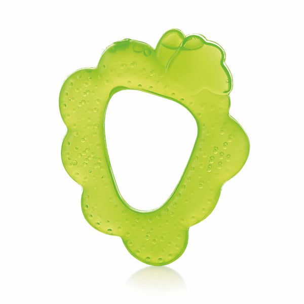 BeeBaby Grapes Teethers for 3 to 6 Months BPA Free. Cooling Water Filled Baby Teether, Soft Teething Toy for Babies with Carry Case, Soothes Gums and Easy to Grip (Grapes, Green, 3 Months+)