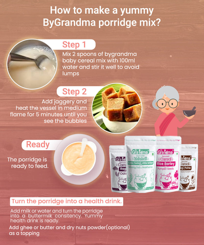ByGrandma® - Breakfast and Dinner Combo Baby Food