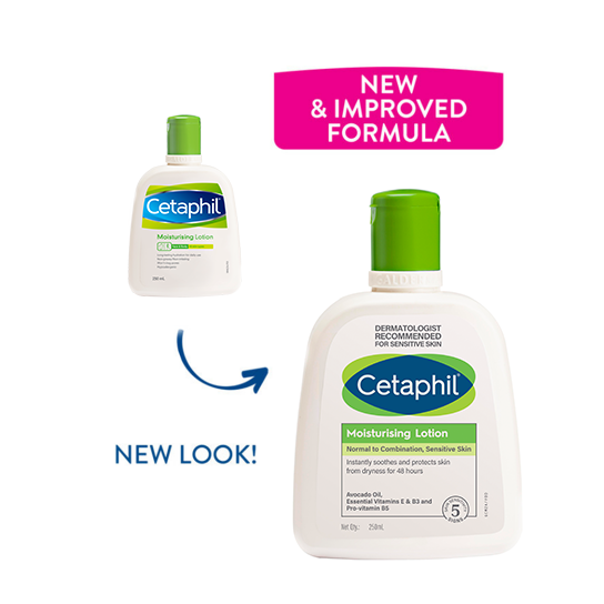 Cetaphil Moisturising Lotion for Face & Body, Normal to dry skin,250 ml