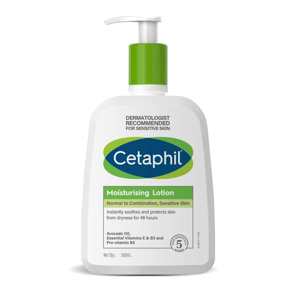 Cetaphil Moisturising Lotion for Face & Body, Normal to dry skin,500 ml