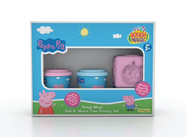 Winmagic Dough Magic Roll N' Match Cube Activity Set - Peppa Pig