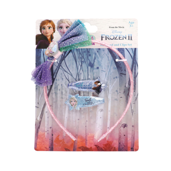 Winmagic Disney Frozen 2 hairband and Clips Set