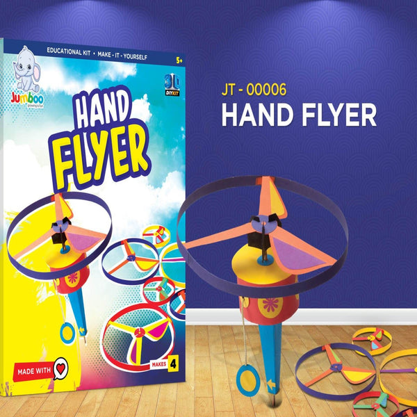 Cot and Candy Hand Flyer DIY Paper Art & Craft Kit - Jumboo Toys