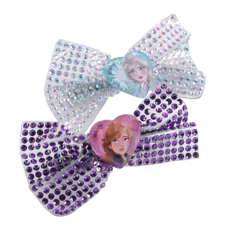 Winmagic Disney Frozen 2 Diamond Bow Clips Pack of 2