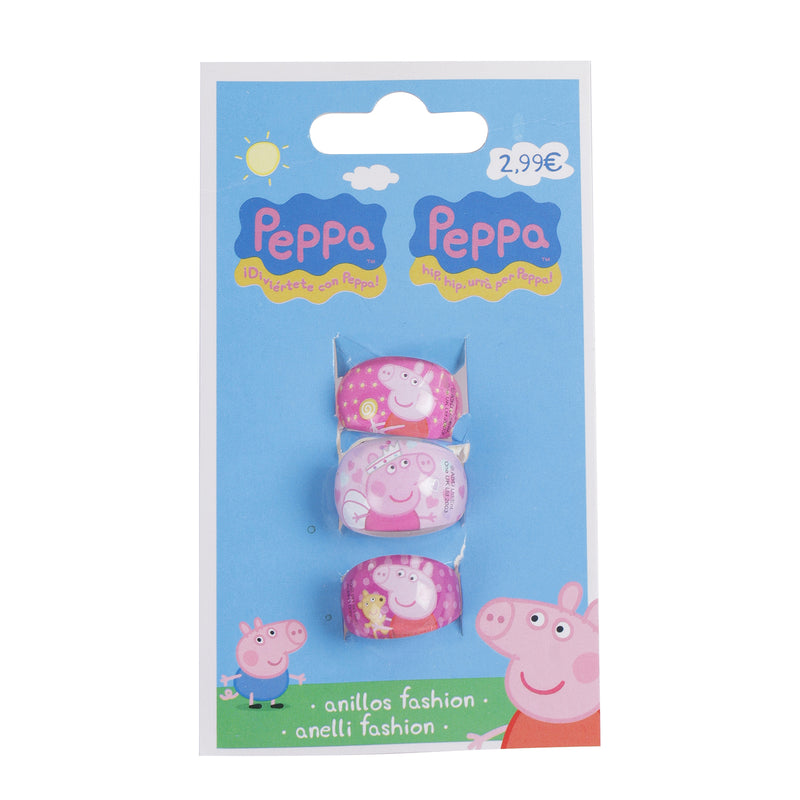 Winmagic Peppa Pig Finger Rings Pack of 3