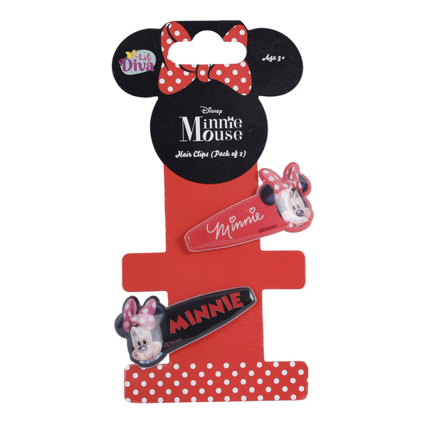 Winmagic Minnie Mouse Snap Hair Clips Pack of 2