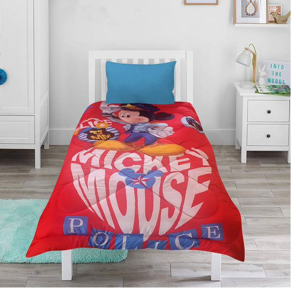 Cot and Candy Mickey Mouse Police Comforter