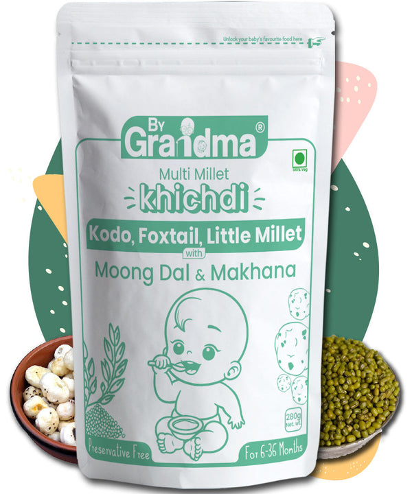 ByGrandma® Sprouted Moong Dal and Rice Porridge Mix - ByGrandma