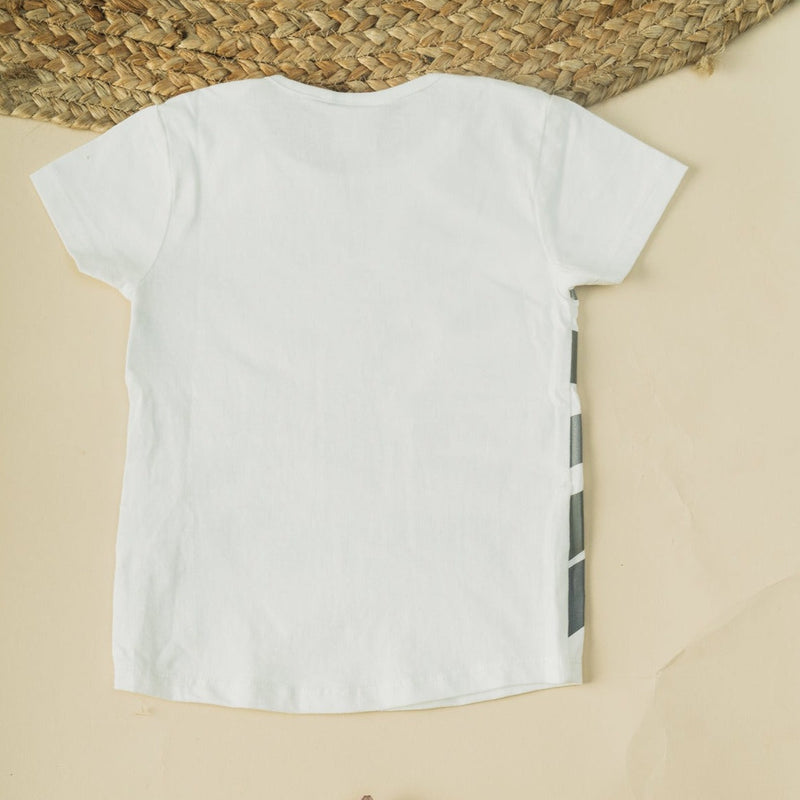 Cot and Candy Boys Printed Short Sleeve T-Shirt