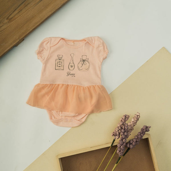 Cot and Candy Baby Girls Short Sleeve BodySuit