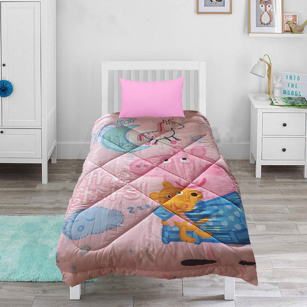 Cot and Candy Peppa Pig Reach For The Stars Comforter