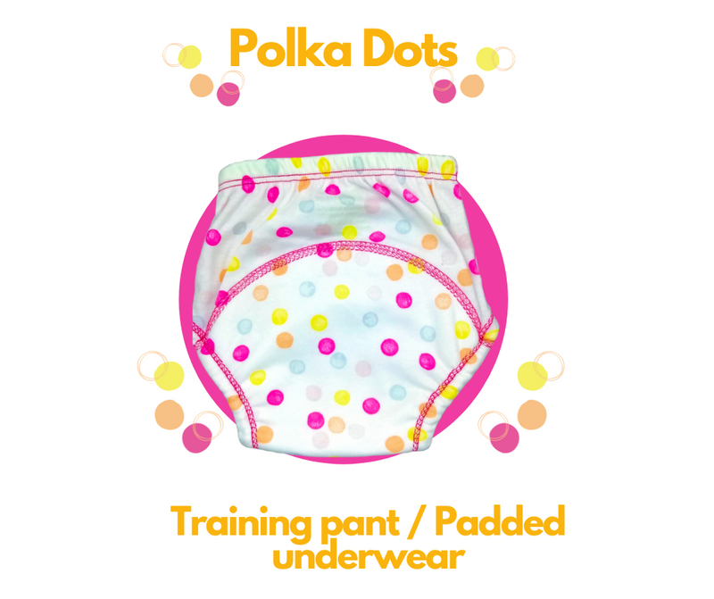 Kindermum Polka-Stars Set of 2 Training Pants