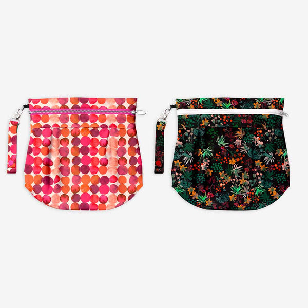 SuperBottoms Waterproof Travel Bag - Pack of 2 - Lil Crush & Shruberry