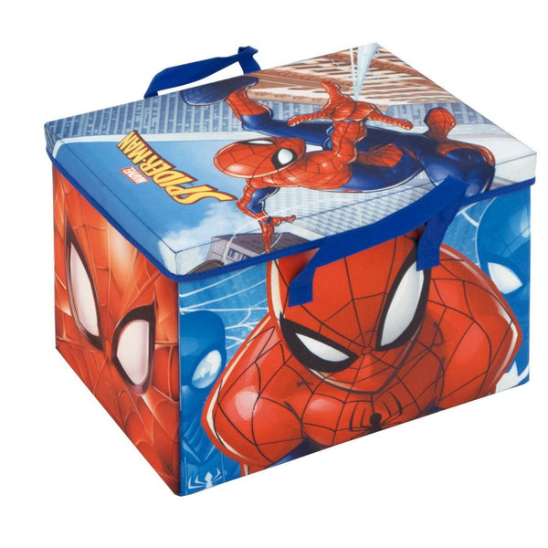 Cot and Candy Spiderman Fabric Storage Box With Playmat