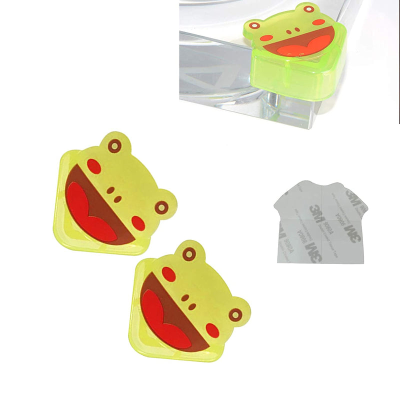 Safe O Kid Frog Shaped, Compact Corner Safety for Sharp Corners, Green, Pack of 4