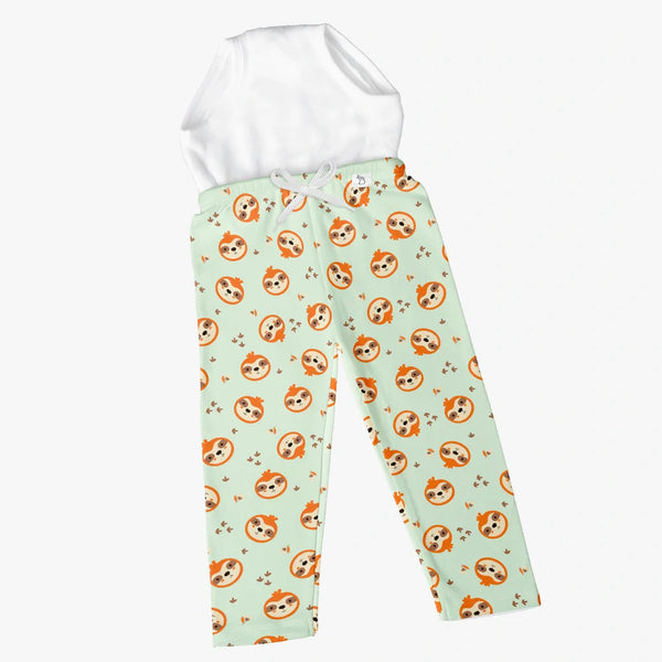 SuperBottoms Diaper Pants with drawstring - Sloth-A-Thon