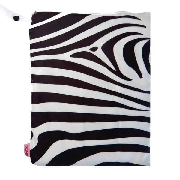 Cot and Candy Playette Wet Bag - Zebra