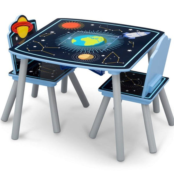 Cot and Candy Delta Children Space Adventure Table & 2 Chair Set