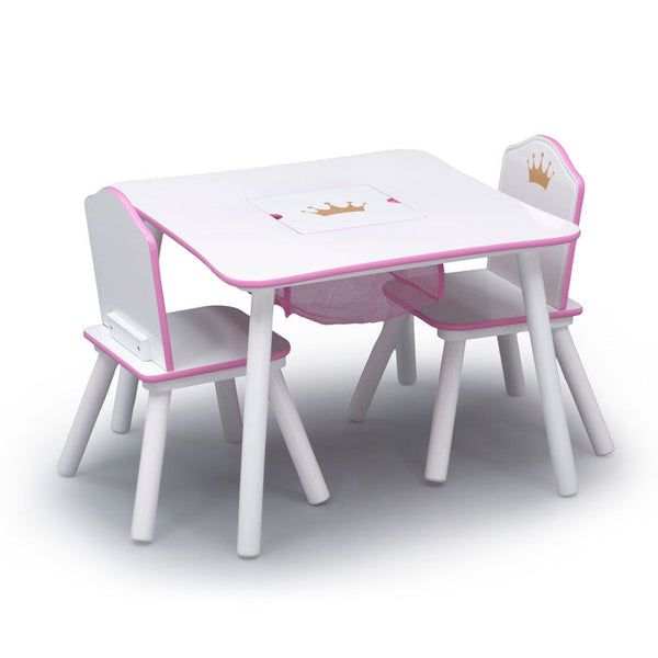 Cot and Candy Delta Children Princess Crown Table & 2 Chair Set