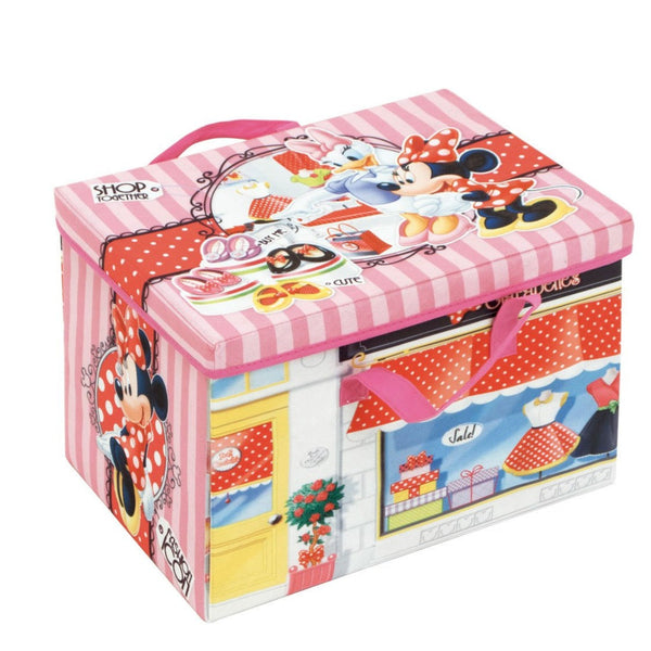 Cot and Candy Minnie Mouse Fabric Storage Box With Playmat