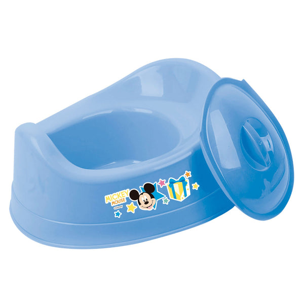Cot and Candy Mickey Mouse Plastic Potty With Lid