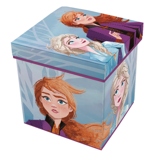 Cot and Candy Disney Frozen2 Fabric Storage Bin With Stool