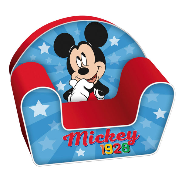 Cot and Candy Mickey Mouse Foam Arm Chair With Removable Cover